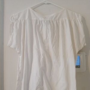 1980s short sleeve blouse